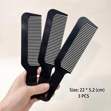 MASTERLEE Thin Plastic Anti-Static Hair Cutting Comb With Hanging Hole, Fine Tooth Barber Comb, Hairdressing Tool, Hair Clipper Comb, Hair Salon Accessory, Barber Tool Accessory - Multicolor - View 16