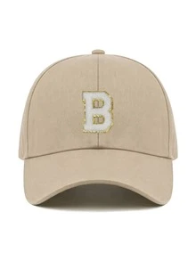 1pc Y2K Street Style Customized Initial Baseball Cap, UV Protection Breathable Summer Sun Hat, Adjustable Face-Slimming Cap, Unisex - Multicolor - View 64