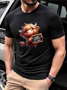 Camisetas de hombre - Negro - Ver 6