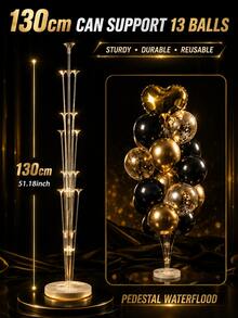 4-Piece Reusable Balloon Column Stands, Multiple Sizes Balloon Decoration Racks - Suitable For Valentine's Day, Wedding, Anniversary, Mother's Day, Birthday Party And Other Occasions. Also Applicable For Autumn Decoration, Room Decoration, Halloween, Christmas, New Year And Other Holiday Scenes, Multiple Styles And Sizes Of Balloon Decoration Racks Available For Selection. - Balloon Stand - View 10