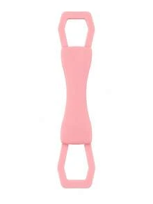 1pc/2pcs Silicone Tablet Hand Strap, Elastic Anti-Slip Tablet Grip Holder, Cross-Fixed Hand Support Strap, Portable Tablet Stand Accessory For One-Hand Holding, Bed Reading, Watching Videos, Study And Video Calls - Multicolor - View 7