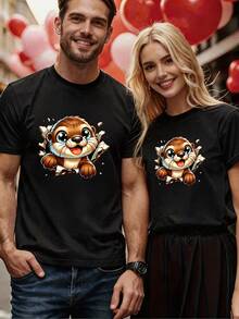Camisetas de hombre - Negro - Ver 2