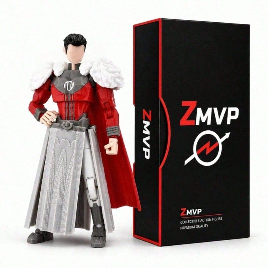 1 buah Figur Aksi ZMVP, Patung Koleksi Seri Pahlawan Muda Tak Terkalahkan, Ornamen Meja yang Dilukis dengan Indah, Dekorasi Pajangan Hobi Kelas Atas, Hadiah Koleksi Meja untuk Kolektor - MultiWarna - View 1