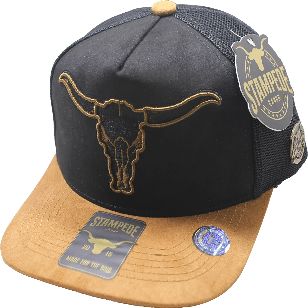 Kboom Caps Baseball Caps - Black/Camel - View 1