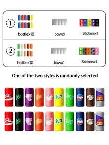 Beverage Can Memory Game - Challenge Your Memory And Logical Thinking, Suitable For Group Gatherings. This Strategy Game Is Perfect As A Family Entertainment Activity Or A Fun Game To Enhance Classroom Atmosphere. - Multicolor - View 9