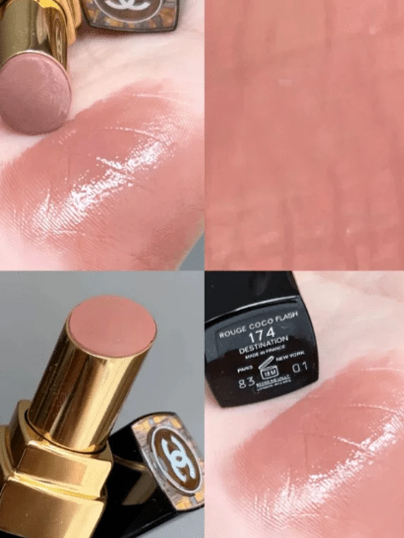 [Ukuran Travel-174-1.5g] Chanel ROUGE COCO FLASH 174 -DESTINATION 1.5g Lipstik - #174-1.5g - View 1