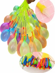 Water Balloon, Quick Fill Water Balloons, Suitable For Adults, Summer Pool Party Outdoor Fun Game Props (Random Color) - A - View 1