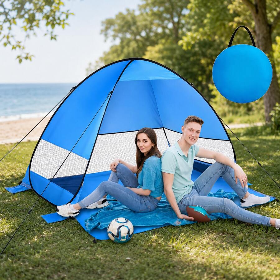 Camping Tents - Blue - View 1