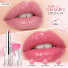 YOUNG VISION 1pc Color-Changing Moisturizing Hydrating Tinted Lipstick Long-Lasting Waterproof Lip Line Smoothing Plumping Dewy Lips Daily Lip Care Makeup Gift For Women - Multicolor - View 4