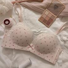 ZNKZUGF Sweet Girl Floral Print Bra - متعدد الألوان - مشاهدة 4