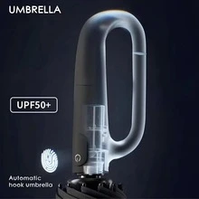 1pc Automatic Open/Close Heavy Duty 12-Rib Windproof Umbrella, Dual Windproof Design - Automatic Button Operation, All-Weather Waterproof & Windproof, With Handle, Sturdy Iron Frame, Foldable & Portable - Multicolor - View 6