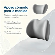 Car Neck & Lumbar Pillow - Multicolor - View 3