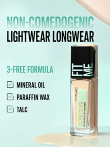 Maybelline 美寶琳客製化粉底液完美版 202，正裝 30ml、中容量 18ml、試用裝 5ml，輕盈貼膚質地，高遮瑕，長效持妝，黃白調 - 客製化粉底液無瑕版 202 - 查看 10