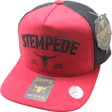 Kboom Caps Baseball Caps - Black/Red - View 1
