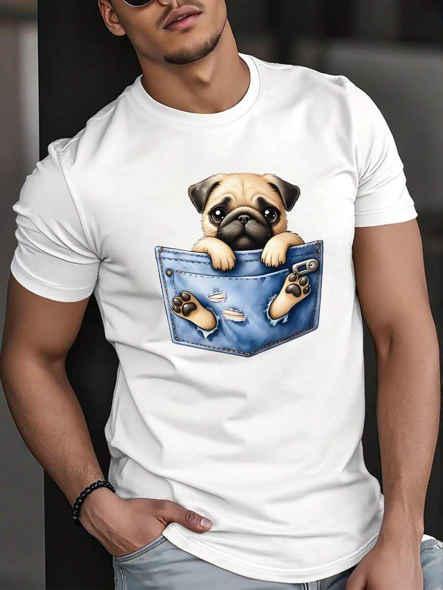 Camisetas de hombre - Blanco - Ver 1