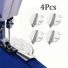 1Pc/2/3/4/6/8Pcs Universal Sewing Hemming Foot Set, 8 Sizes Wide Hemming Presser Feet, Sewing Machine Hemming Feet, Home & Industrial Sewing Machine Curved Hemming Feet - A - View 14