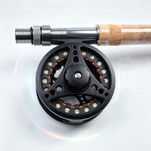 SEACHASER 5WT Fly Fishing Reel, Pre-Spooled Metal Reel With Floating Fly Line And Leader For Freshwater Fishing - Black - View 8