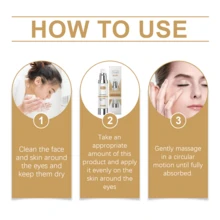 Hoegoa 30ml Carbomer Eye Serum, Gentle Moisturizing Eye Skin, Anti-Wrinkle Eye Care, Gentle Repairing Essence, Suitable For All Skin Types, Eye Care - Bottled - View 7