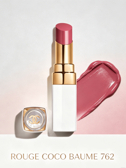 [Tamaño de viaje-#762-1.5g] Bálsamo labial Chanel Coco Mademoiselle 762 - Beso de Frambuesa 1.5g