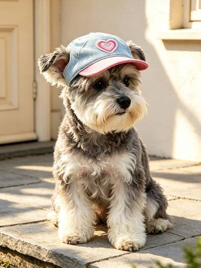 1PC Pet Accessory 2026 New Arrival Small Dog Puppy Cat Cute Lightweight Breathable Versatile Sun Hat
