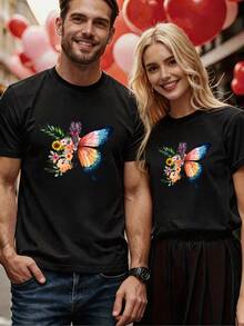 Men T-Shirts - Black - View 2