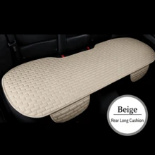 Full Set All-Season Linen Car Seat Covers, Breathable Non-Slip Seat Cushions, Wear-Resistant Skin-Friendly Easy To Clean, Full Coverage Design, Suitable For Sedan, SUV And Truck, Durable Car Interior Accessories, Perfect Holiday Gift For Car Owners - Cushion - View 22