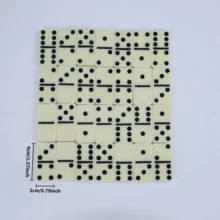 28pcs/Set Domino Tile Set, Fun Interactive Tabletop Game Suitable For Party And Outdoor Leisure Activities - Multicolor - View 10
