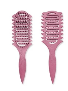1pc Upgraded New Curly Hair Comb, Special Bristle Structure, Suitable For Various Hairstyles, Reduces Hair Loss And Pulling, Detangles Hair, Unisex, Easily Create Curly Hair - Multicolor - View 12