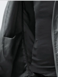 1件男士輕量連帽多口袋夾克，戶外運動風，適合夏季海灘釣魚跑步騎行休閒運動服 - 灰色 - 查看 10