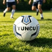 1Pc YUNCU Wear-Resistant Soccer Ball, Training Match Football, Physical Exercise,Non-Slip Stitched Ball For Indoor And Outdoor - Blue - View 1