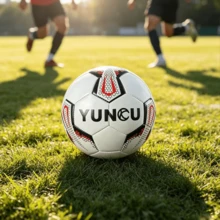 1Pc YUNCU Wear-Resistant Soccer Ball, Training Match Football, Physical Exercise,Non-Slip Stitched Ball For Indoor And Outdoor - Red - View 5