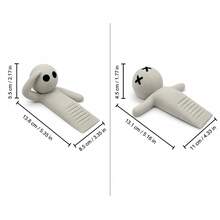 1pc 3D Printed Villain Shaped Doorstop, Suitable For Living Room Home Decor. Wholesale New Interesting Doorstop From Manufacturer. - Door Stop - View 8
