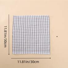3/6/12/18/24pcs Reusable Durable Plaid Towels, Super Absorbent Soft Lint-Free Multi-Purpose Cleaning Cloths, Perfect For Kitchen Cleaning, Tea Set And Glass Drying [Multi-Color Assorted] - Multicolor - View 4