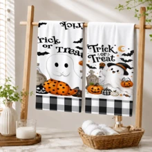 2/4/6 chiếc khăn lau bếp in họa tiết ma, Halloween, có thể dùng làm quà tặng Halloween, trang trí Halloween, khăn lau trà siêu mềm bằng sợi microfiber thấm hút cao, khăn lau bát đĩa, khăn lau vệ sinh, khăn lau tay, phù hợp cho nấu ăn, nướng bánh, lau chùi vệ sinh và trang trí bếp, phụ kiện nhà bếp, vật dụng thiết yếu hàng ngày - Nhiều màu - Xem 8