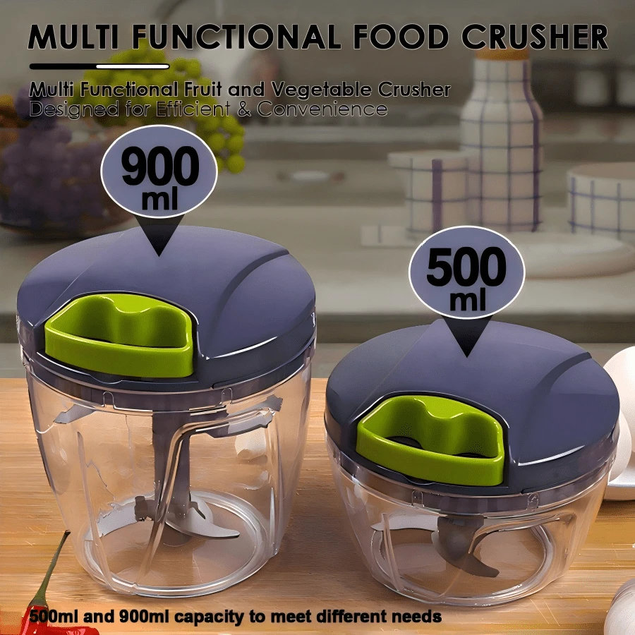 SOKANY Manual Meat Grinder For Home Kitchen, Slicing And Peeling Tool, Garlic Chopper, Vegetable Grinder, Chili And Onion Chopper, Multi-Functional Vegetable Chopper, Kitchen Cooking Tool