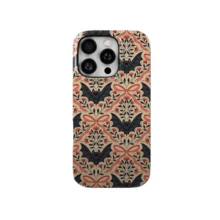 Casing Ponsel Kelelawar Halloween Motif Pita Decoden, Pelindung Tahan Lama, Kompatibel dengan iPhone 17 16 15 14 Pro Max Plus 13 12 11 - MultiWarna - View 1