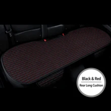 Full Set All-Season Linen Car Seat Covers, Breathable Non-Slip Seat Cushions, Wear-Resistant Skin-Friendly Easy To Clean, Full Coverage Design, Suitable For Sedan, SUV And Truck, Durable Car Interior Accessories, Perfect Holiday Gift For Car Owners - Cushion - View 19