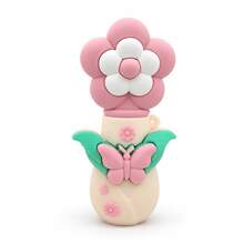 Cute Floral Mini Fragrance Spray Bottle, Refillable Travel Fragrance Atomizer, Designed With Butterfly And Leaf Pattern, Portable Empty Fragrance Spray/Bottle, Suitable For Handbags, Wallets, Pockets And Daily Use - Multicolor - View 8