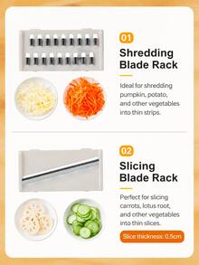 Multifunctional Salad Spinner And Strainer - Non-Rechargeable PP Manual Vegetable And Fruit Dehydrator With Strainer Basket, Convenient For Meal Preparation - Multicolor - View 12