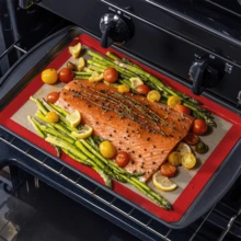 4-Piece Multi-Color Silicone Baking Mat Set, Material, Heat-Resistant And Non-Stick. Size Can Be Cut To Fit Different Baking Pans, Suitable For Baking Macarons, Cookies, Bread, Pizza, Also For Kneading Dough And Heat Insulation. Easy To Clean, Rollable Storage, Reusable And Durable, Essential Tool Set For Baking Enthusiasts - View 10