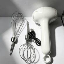 Pengocok Telur & Kocok Elektrik Isi Ulang - Tanpa Kabel, Portabel. Mixer Tangan Ringan dan Mudah Digunakan untuk Kue, Biskuit, Muffin, dan Lainnya - Sempurna untuk Pembuat Kue Rumahan dan Profesional - MultiWarna - View 15