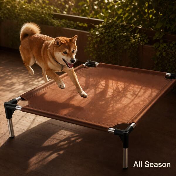 Cama para mascotas desmontable para todas las estaciones, transpirable y resistente, cama para perros y gatos, cama universal para mascotas pequeñas