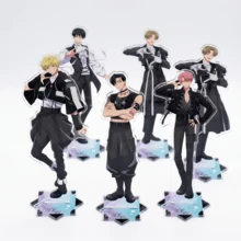 Anime Tamon's B-Side 壓克力立牌人物模型 舞台制服 FACE OFF 福原 Tamon Ouri 坂口 Keito Tachibana 桌面裝飾禮物 - 彩色 - 查看 3