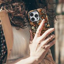 Casing Ponsel Halloween Hadiah untuk Pecinta Halloween Casing Ponsel Hantu Casing Ponsel Hitam Musim Horor Cocok untuk iPhone 17 16 15 14 Pro Max Plus 13 12 11 - MultiWarna - View 3