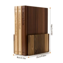 AMAZINGWOOD Wooden Cutting Boards For Kitchen, 3pcs Acacia Wood Cutting Board Set With Stand, Cutting Board That Looks Like Books For Vegetables, Cheese, Bread And Meat, Decorative Chopping Board Gift Set - Variant - View 4