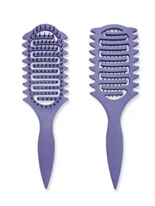 1pc Upgraded New Curly Hair Comb, Special Bristle Structure, Suitable For Various Hairstyles, Reduces Hair Loss And Pulling, Detangles Hair, Unisex, Easily Create Curly Hair - Multicolor - View 13