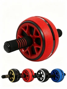 Ab Roller, Abdominal Muscle Exercise Equipment, Home Fitness Exercise Wheel, Gym, Sports, Gym, Home Exercise, Abdominal Exercise Wheel, Abdominal Exercise Roller - Multicolor - View 9