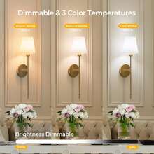 2pcs Rechargeable Wall Lights, Wireless Wall Lamps, Detachable RGB Rechargeable Bulbs With Remote Control, Suitable For Bedroom, Living Room, Hallway, Dining Room, Stairs, Home Decor Lighting - Dimmable - View 5