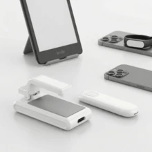 多功能遙控翻頁器，適用於閱讀與捲動，iPad 手機平板電腦翻頁點擊器，無線相機遙控器，黑色/白色/粉色/綠色 - D12A - 查看 10