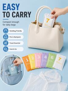 Disposable Card-Sized Rain Poncho, Transparent Waterproof Portable Raincoat, Unisex, Compact Emergency Rain Gear, Suitable For Concerts, Sports Events - Multicolor - View 3